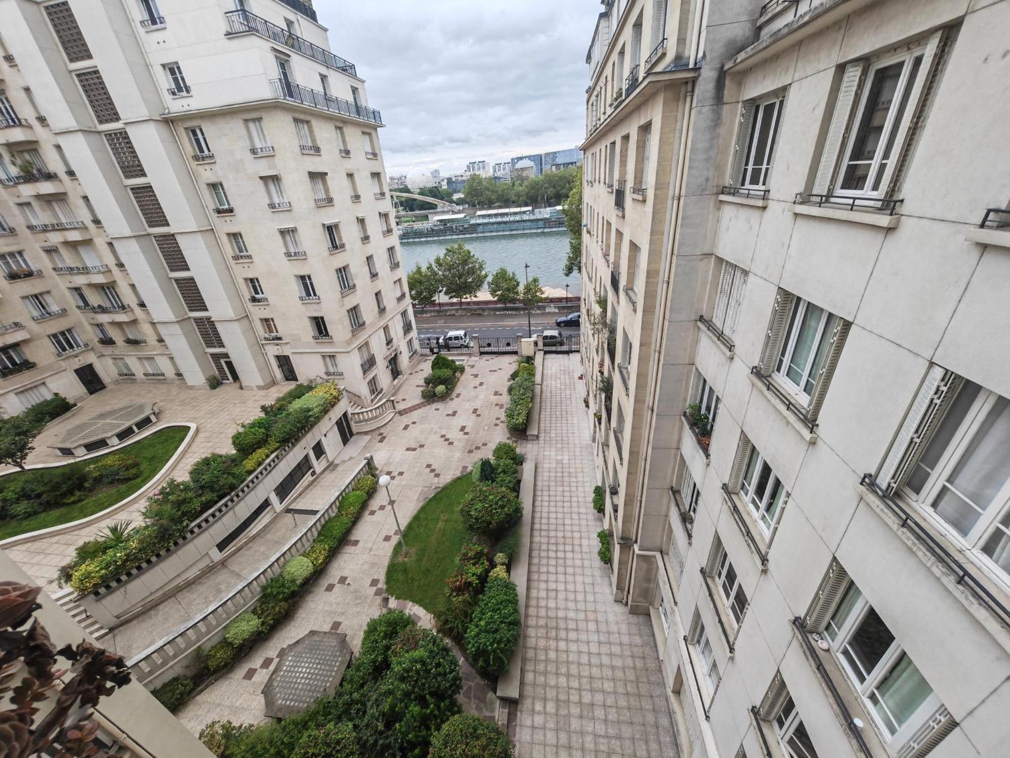 Apartament View Sur La Seine Paryż Zewnętrze zdjęcie